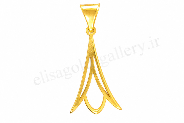 آویز طلا جوانه 0.28 گرم